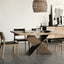1.95m Dining Table - White Washed Natural
