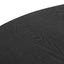 1.2m Round Wooden Dining Table - Black