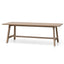 2.2m Wooden Dining Table - Washed Natural