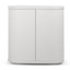 Ex Display - 100cm Wooden Storage Cabinet - White