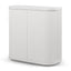 Ex Display - 100cm Wooden Storage Cabinet - White