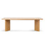 3m Elm Dining Table - Natural