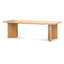 3m Elm Dining Table - Natural