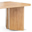 3m Elm Dining Table - Natural