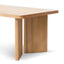 3m Elm Dining Table - Natural