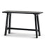 1.2m Wooden Console Table - Full Black