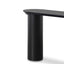 1.4m Console Table - Full Black