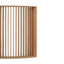 3m Curved Wall Stand - Natural Oak