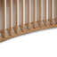 3m Curved Wall Stand - Natural Oak