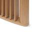 3m Curved Wall Stand - Natural Oak