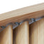 3m Curved Wall Stand - Natural Oak