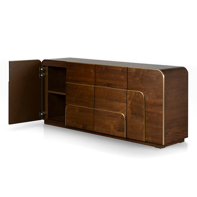 2m Buffet Unit - Walnut