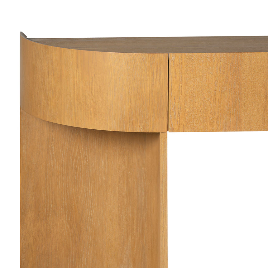 1.5m Console Table - Dusty Oak