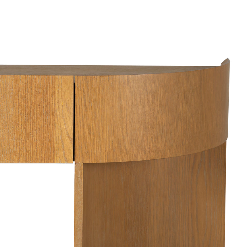 1.5m Console Table - Dusty Oak