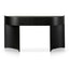 1.5m Console Table - Textured Espresso Black