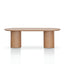 2.5m Wooden Dining Table - Natural