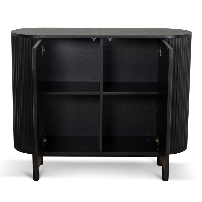 1.2m Sideboard Unit - Full Black