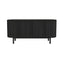 1.6m Sideboard Unit - Full Black