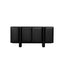 1.6m Sideboard Unit - Full Black