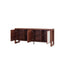 Beige Door Sideboard Unit - Walnut