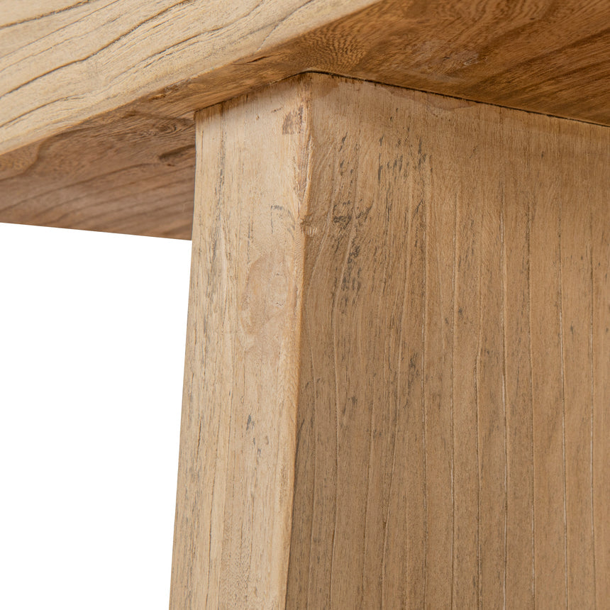 1.52m Elm Console Table - Natural