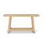 1.52m Elm Console Table - Natural