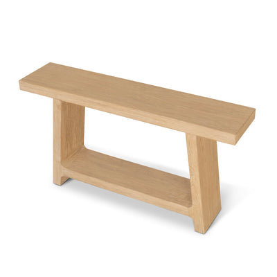 1.52m Elm Console Table - Natural