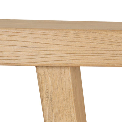 1.52m Elm Console Table - Natural