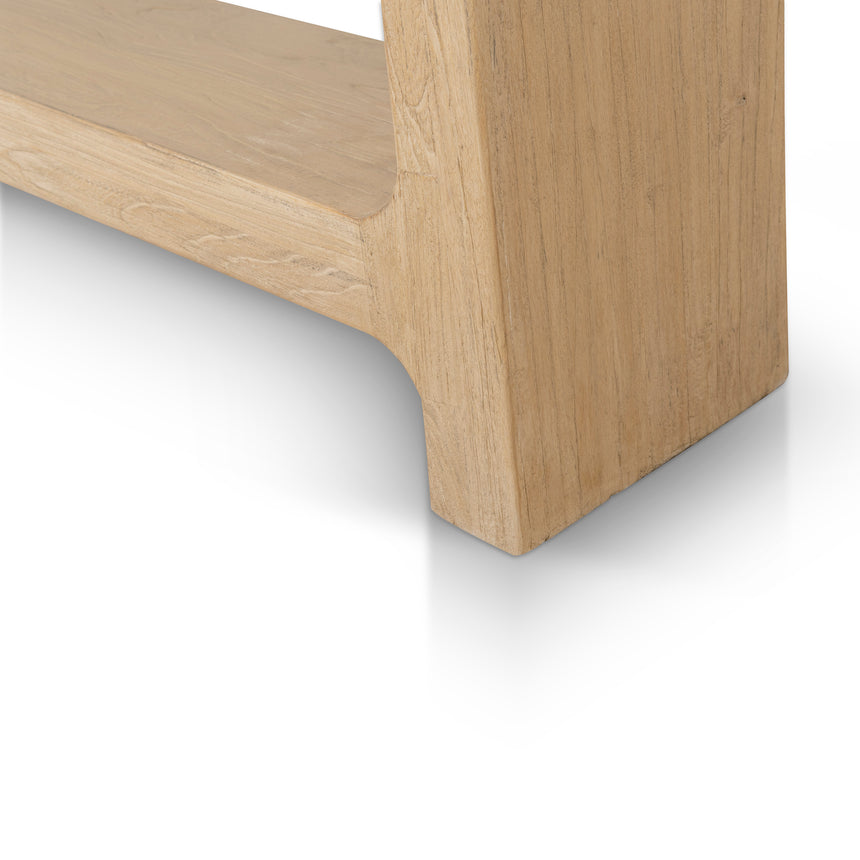 1.52m Elm Console Table - Natural