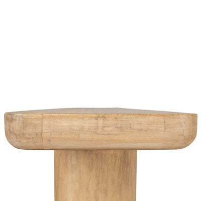 1.8m Elm Console Table - Natural