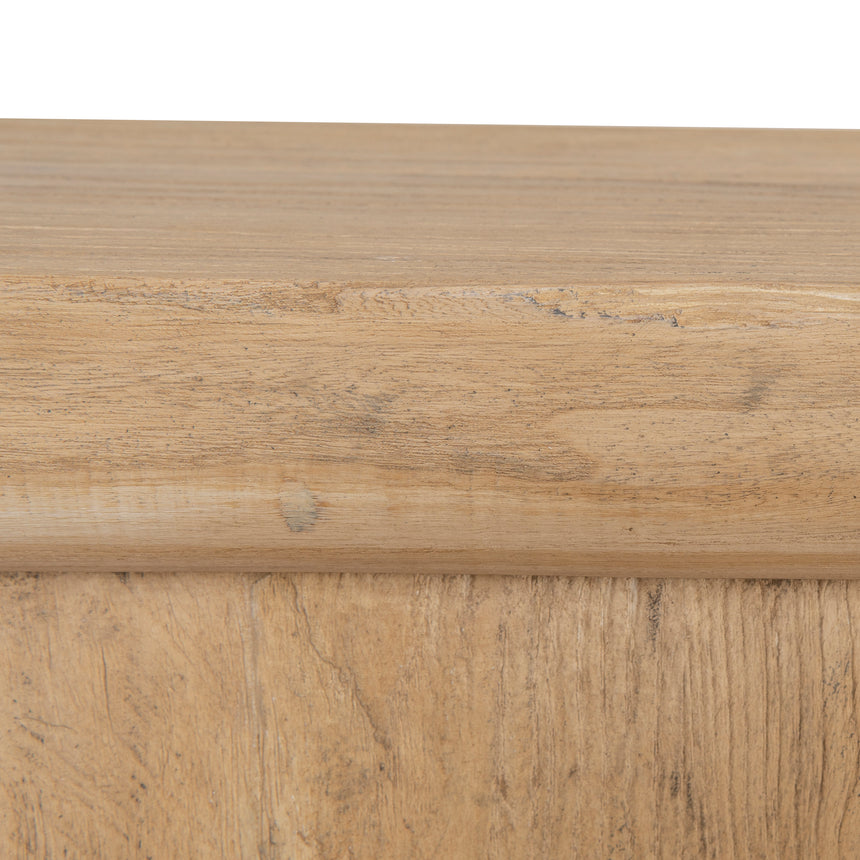 1.8m Elm Console Table - Natural