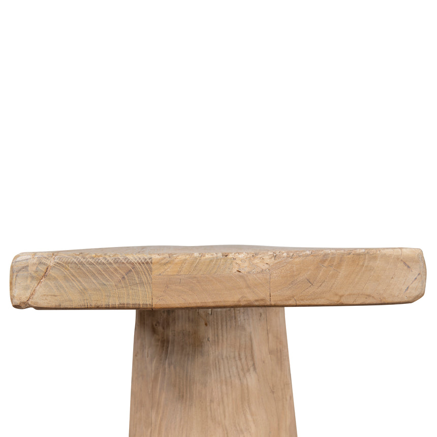 1.83m Elm Console Table - Natural