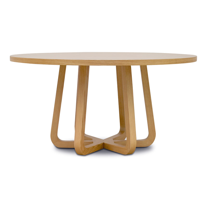 1.5m Round Dining Table - Natural