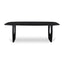 2.2m Dining Table - Full Black