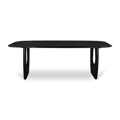 2.2m Dining Table - Full Black