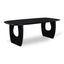 2.2m Dining Table - Full Black