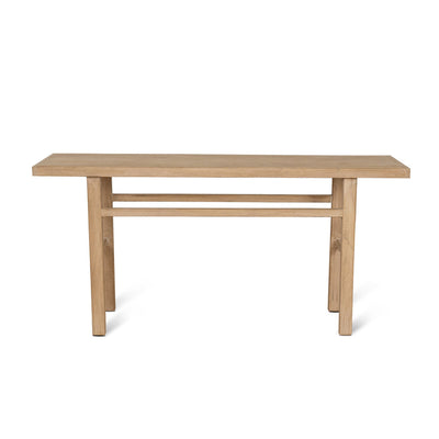 1.8m Elm Console Table - Natural