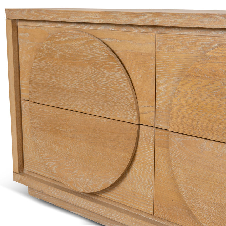 1.6m Dressing Unit - Dusty Oak