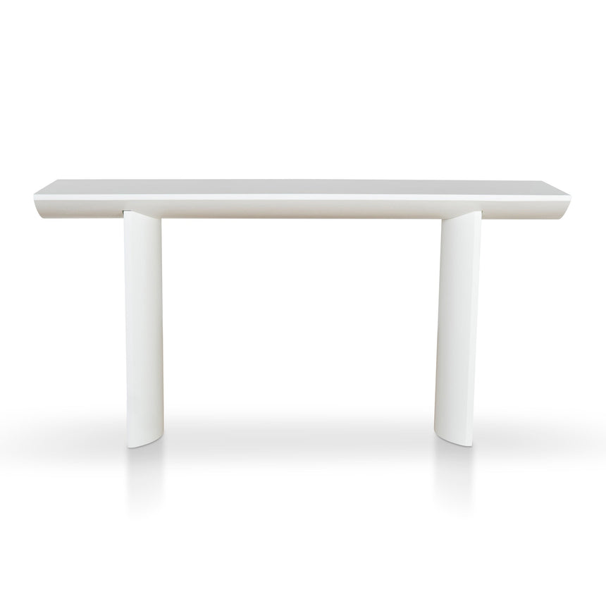 1.6m Console Table - White Oak