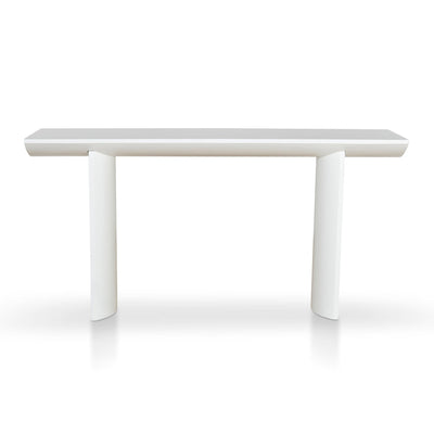 1.6m Console Table - White Oak