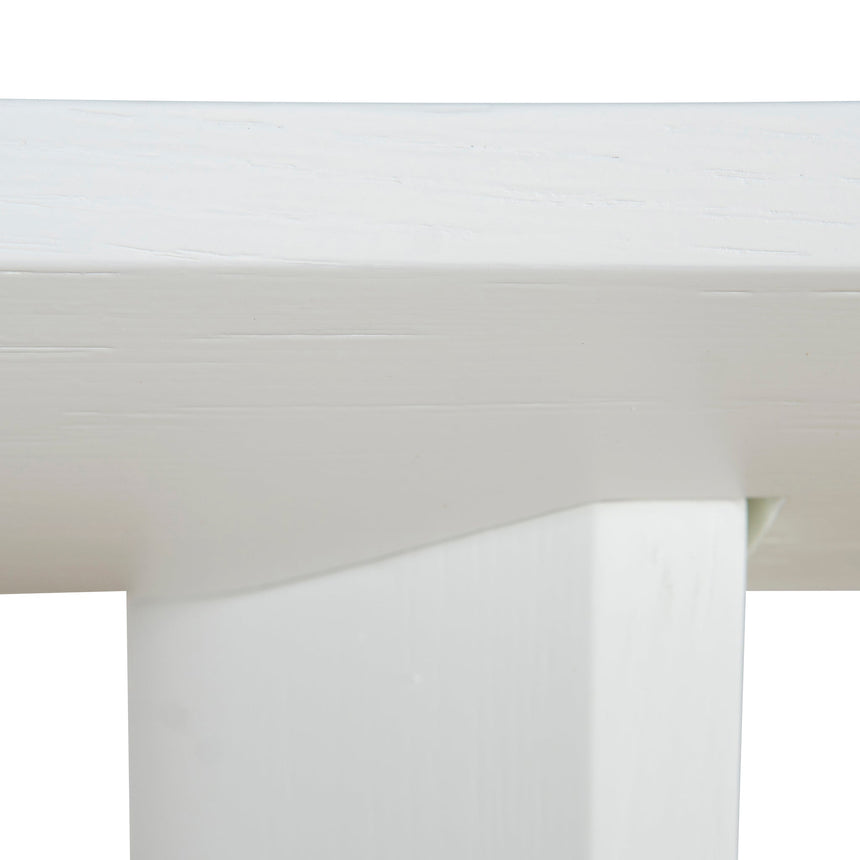 1.6m Console Table - White Oak