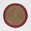 Seagrass Placemat w. Red Border