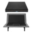 Double size bed frame with Giselle Bedding Double Mattress, adjustable bed Base Combo for Snoring Relief, Independent Head Foot Incline, Wireless Remote, Black,18cm Thickness