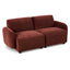 Marlo 2 Seater Sofa Wine