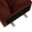 Marlo 2 Seater Sofa Wine