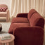 Marlo 2 Seater Sofa Wine