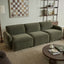 Marlo 3 Seater Sofa Olive