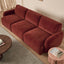 Marlo 3 Seater Sofa Wine