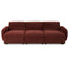 Marlo 3 Seater Sofa Wine