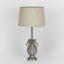 St Martin Table Lamp Base Antique Silver